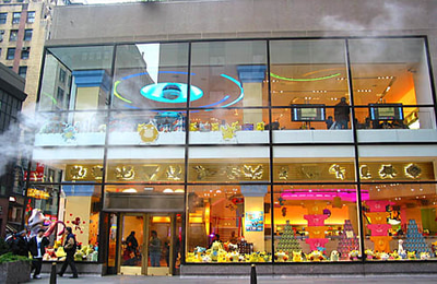 Nintendo World New York Store Interior, Rockefeller Center, NYC