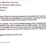 Pokémon Center NY Fan Site Outreach Program